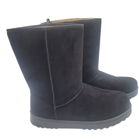 Women's‎ Arizona Jean Co Stratton Flat Heel Winter Boots - Black - 9 - NIB - Picture 4 of 7